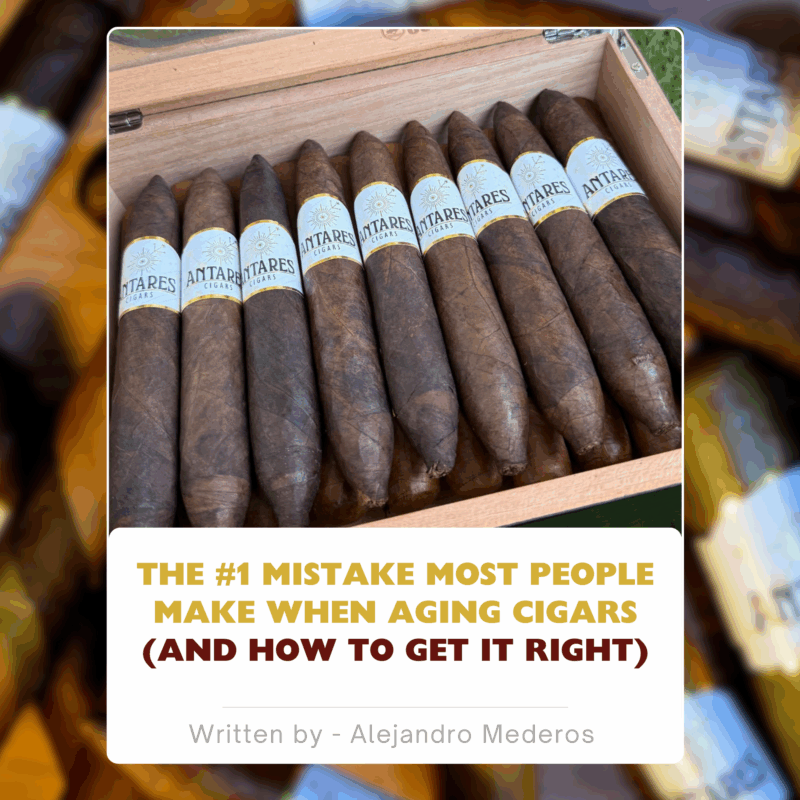 The #1 Mistake Most People Make When Aging Cigars (And How to Get It Right)